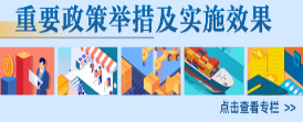 重要政策舉措及實施效果